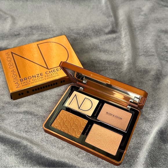 Natasha Denona Makeup 59bnibnatasha Denona Bronze Face Glow Palette